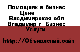 Помощник в бизнес › Цена ­ 39 999 - Владимирская обл., Владимир г. Бизнес » Услуги   